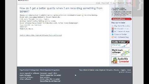 Debut Video Capture Software  Review-Poor Video Quality