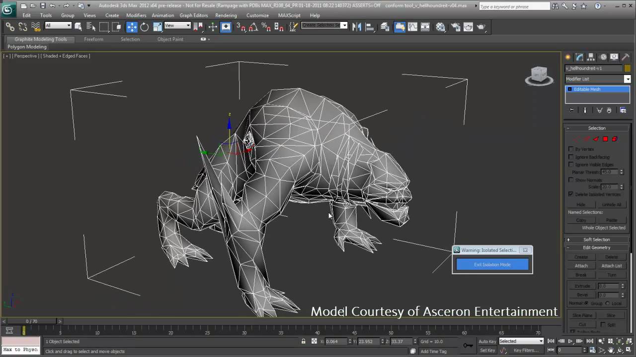 månedlige Svig klodset 3ds Max/3ds Max Design 2012 New Feature - Graphite Modeling - YouTube