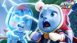 Unexpected Frozen Fiasco New Action Pack Adventure Cartoon For Kids