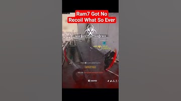 Ram 7 Got No Recoil What So ever Warzone 3.0 #shorts #warzone #gamingtech