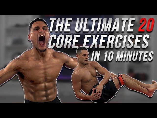 THE ULTIMATE 20 CORE EXERCISES IN 10 MINUTES // EXPLOSIVE BODYWEIGHT CORE  TRAINING CIRCUIT 