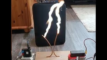 DIY Ferrite High Voltage Transformer on Jacob Ladder with Fullbridge IGBT Driver