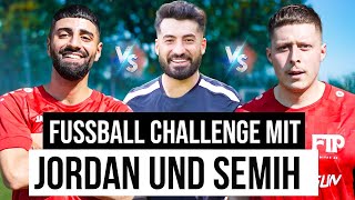 Thumbnail for Fussball Challenge vs. Jordan & Semih | Wie gut sind die Twitch-Stars?