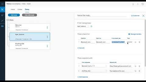 IBM Watson Conversation - Using Slots