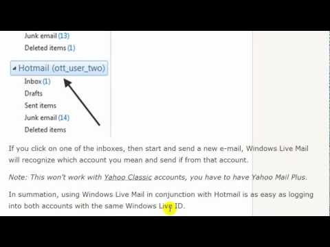 How to Use Windows Live Mail 2011 with Hotmail