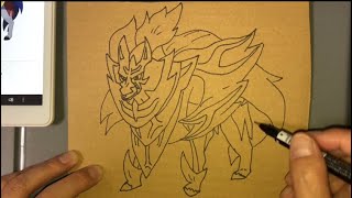 How To Draw Zamazenta ザマゼンタ 虹パパ 75 Pokemon Youtube How To Draw Zamazenta ザマゼンタ 虹パパ 75 Pokemon Youtube