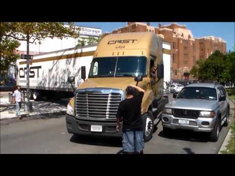 CRST Driver Gets Hung Up In Harlem