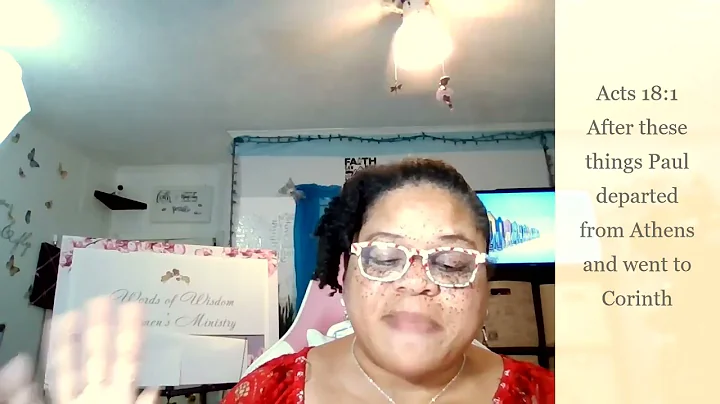 Acts 18:1-7 (NKJV) Part 1 - Sharon Stratton