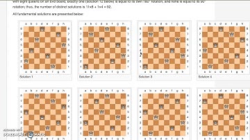8 Queens Lesson 02 - Problem Description