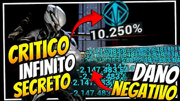 CRITICO INFINITO SECRETO com DANO NEGATIVO, mas... VOCÊ provavelmente NÃO VAI USAR! | WARFRAME