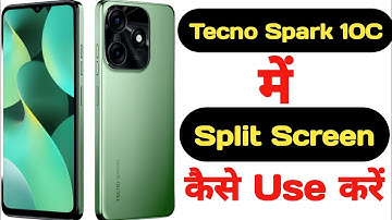 How to enable split screen in Tecno Spark 10C || Tecno Spark 10C me split screen kaise enable kare |