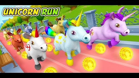 Unicorn run 3D gameplay | mix levels | New android game 2022