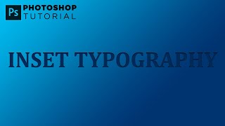 How to Add Inner Shadow to Text in Photoshop CC, CS6 | Photoshop Text Effects