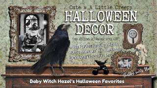 DIY Halloween Decor Prop Vignette Additions / Cute & Creepy / Thrift Flips / Halloween Town