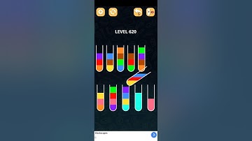 COLOR SORT PUZZLE LEVEL 620