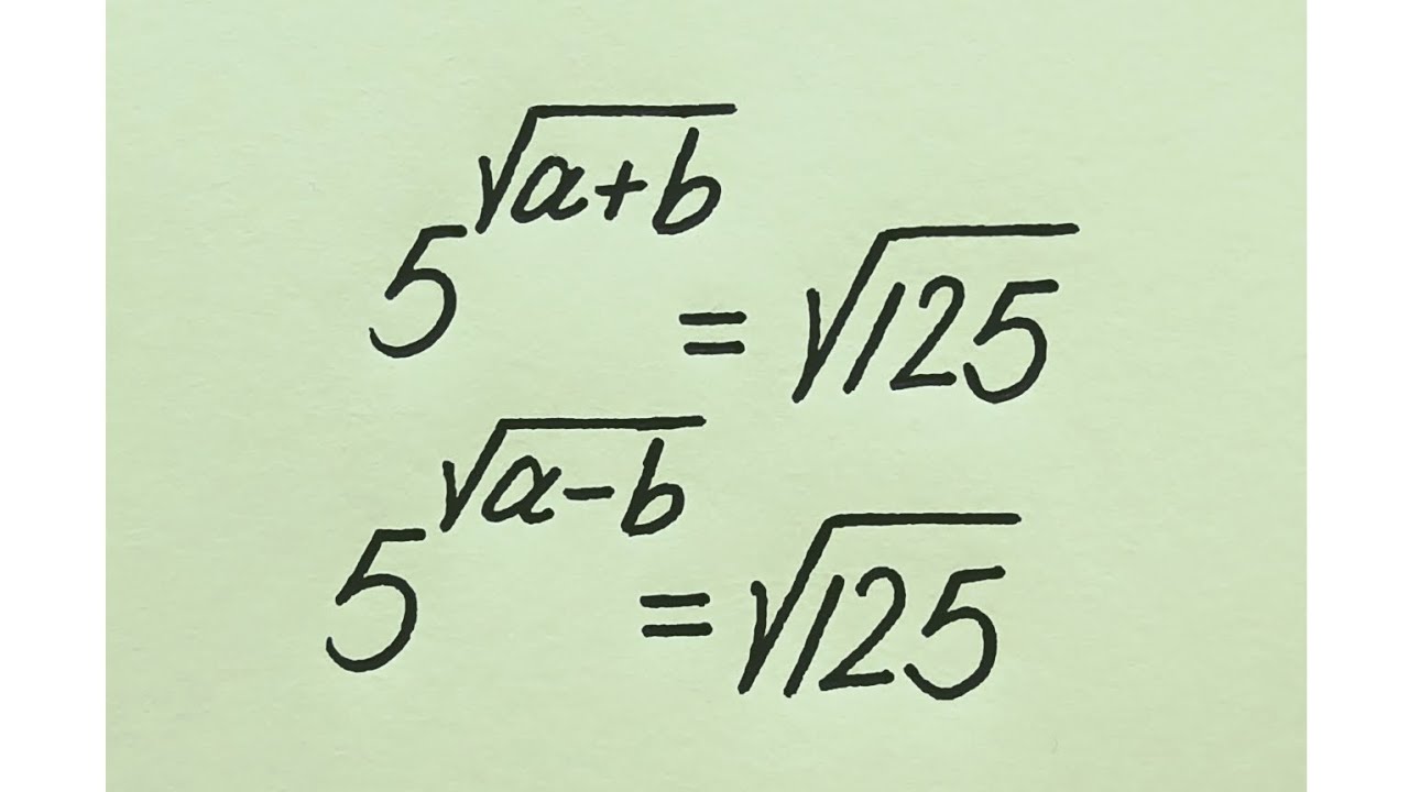 France | Can you solve this? | Find Value of (a,b)=? | Algebra ...