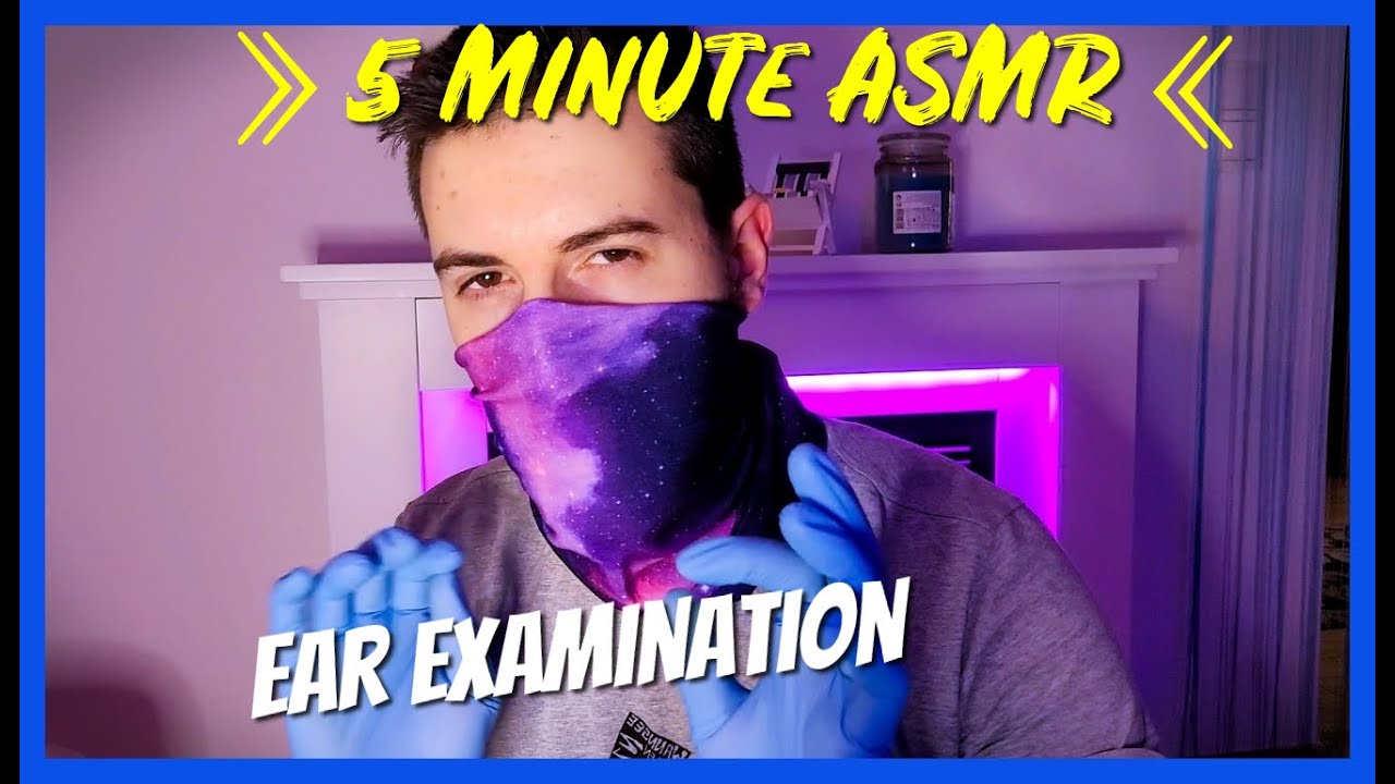 ⚡5 Minute ASMR⚡Ear Examination Ear Cleaning ( Doctor Roleplay ) LoFi