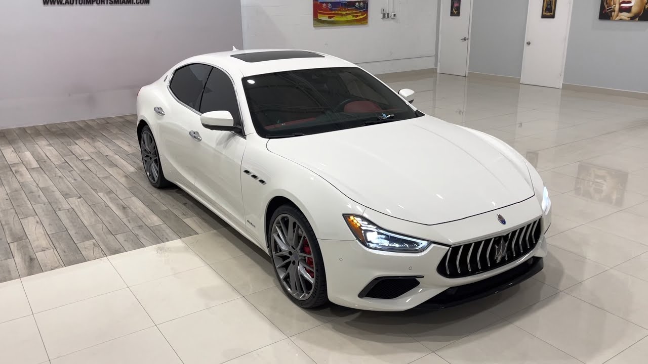 2018 MASERATI GHIBLI S GRANSPORT - STOCK 