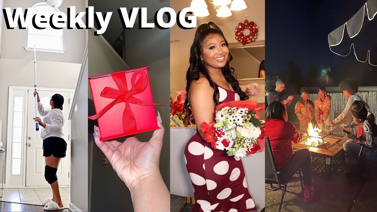 WEEKLY VLOG: House Party + No Love Talk + Valentine's Day, lots of Cleaning + Youtube Advice