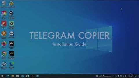 How to install - Telegram2Mt4