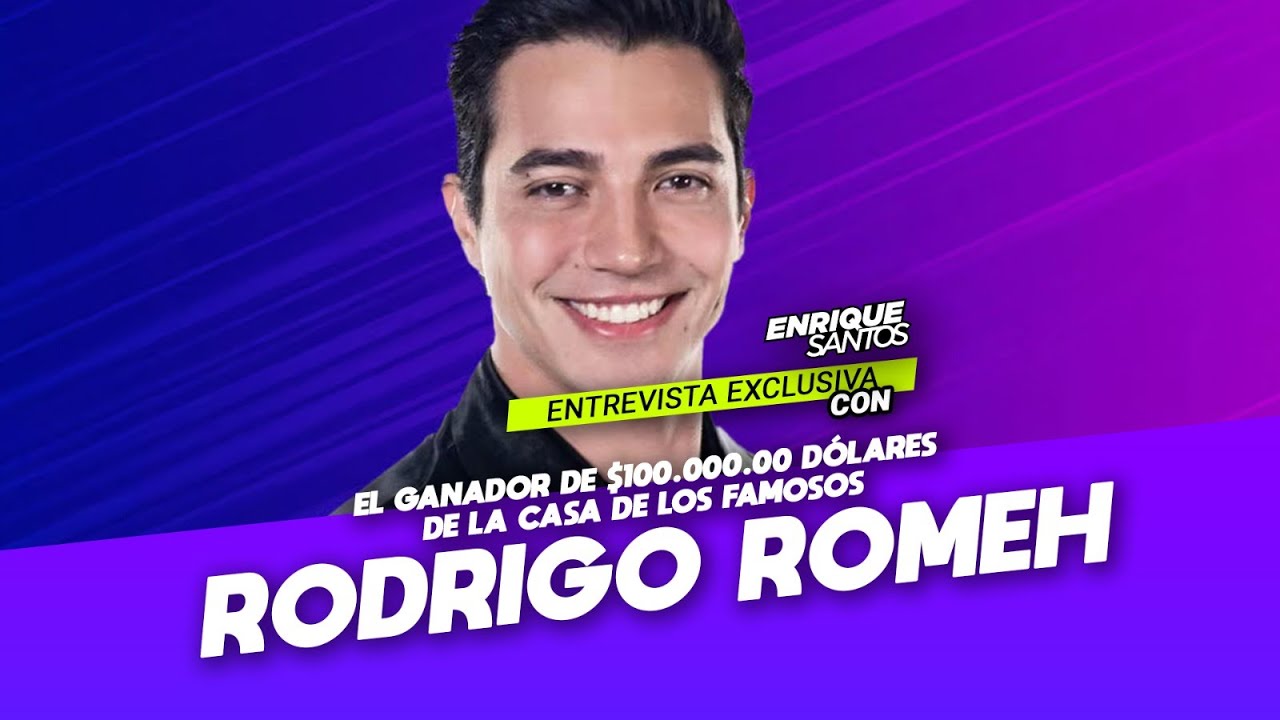 Rodrigo Romeh responde a quien dice que ganó gracias a Maripily en 