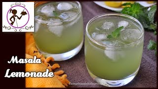 Spicy Masala Lemonade | সংরক্ষণ পদ্ধতি সহ  | Instant Summer Drink | Masala Lemonade Recipe