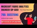 Microsoft Fabric Analytics Engineer (DP-600) Exam Questions 2026