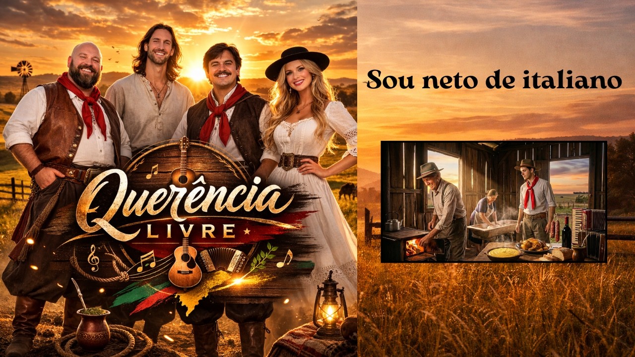 Sou neto de italiano - Querência Livre ♫♫♫