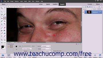 Photoshop Elements 2018 Tutorial The Healing Brush Tool Adobe Training