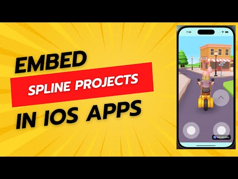 How to export Spline Projects in IOS app/Xcode for free