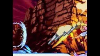 Tall Paul Mugen #22 Ryu & Baby Bonnie Hood vs Strider Hiryu & Felicia