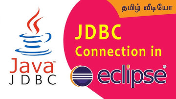 JDBC Connection in Eclipse (Java Database Connection) Tamil