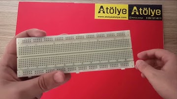BreadBoard kullanarak Led yakalım. ( Let