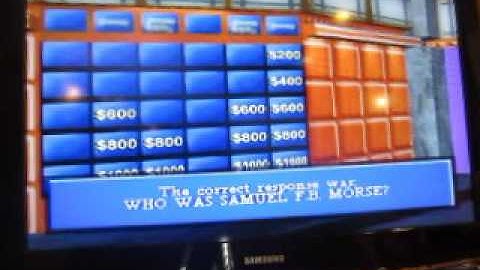 Jeopardy! Nintendo 64 Run Game 2: Part 2