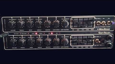 Mesa Boogie Quad Preamp (2c+ mode) - Suhr Reactive Load IR (Part 5) Prog Metal Tone
