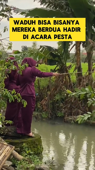 momen lucu ketika sahabat pengantin wanita malah mancing ikan ‼️‼️ #ngakak #lucu #mancing #kocak