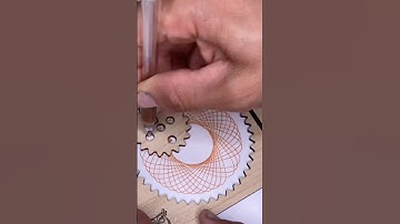 Spirograph Drawing That’s Too Good to Miss! #spirographart #art #spiroart