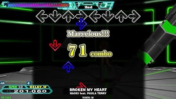 【LV12】DDR / BROKEN MY HEART - EXPERT DOUBLE with handclap
