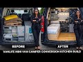D.I.Y MINIVAN KITCHEN BUILD, PLUMBING AND LIGHTING. 