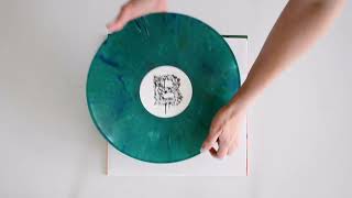 Lightning Bolt - Oblivion Hunter - Opaque Green with Blue Splatter Vinyl