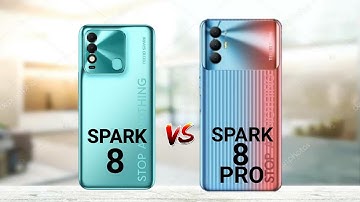 Tecno Spark 8 vs Tecno Spark 8 Pro