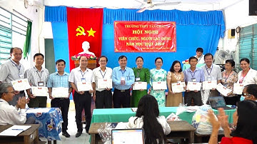 Trường THPT Tân Châu tổ chức hội nghị viên chức, người lao động năm học 2023 – 2024