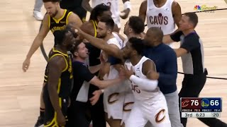 FIGHT Almost Breaks Out Between Draymond Green and Donovan Mitchell | EJECTIONS CALLED!