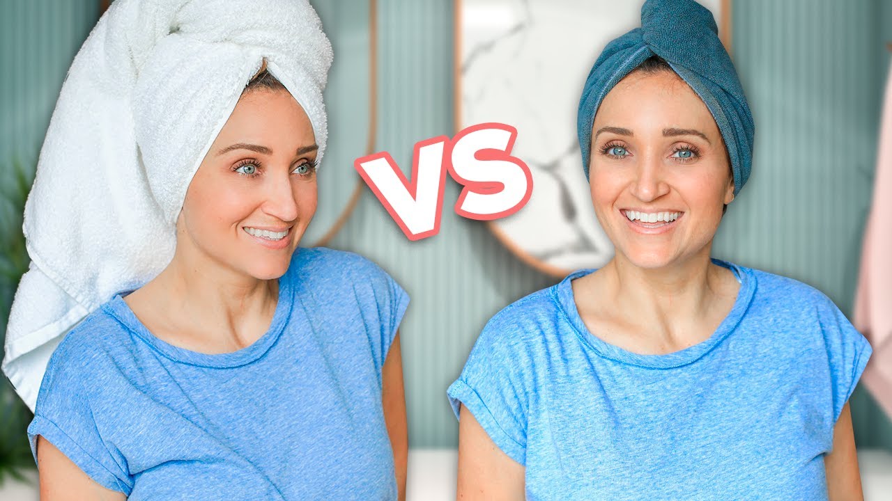 does your hair dry faster in a towel or air