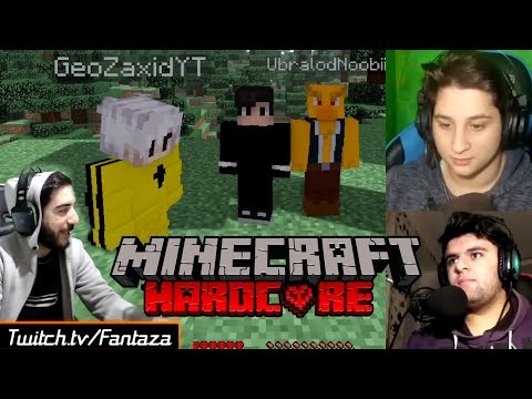 😅 აბა თავიდან ჰარდქორიო ...😅 | Youtube -ებთან ერთად Minecraft Hardcore Part 1