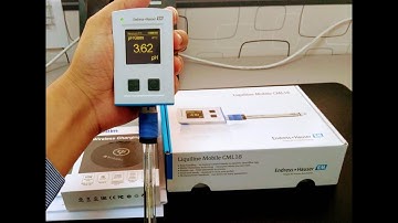 Pocket Analyzer- Portable - pH  / DO / ORP / Conductivity.  #Analyzer #Endresshauser #water