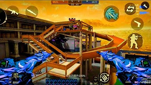 Crossfire Offline Android GZCF v2.44 | HMX Gameplay 2 | CF Resort Map | Offline FPS Android Gameplay