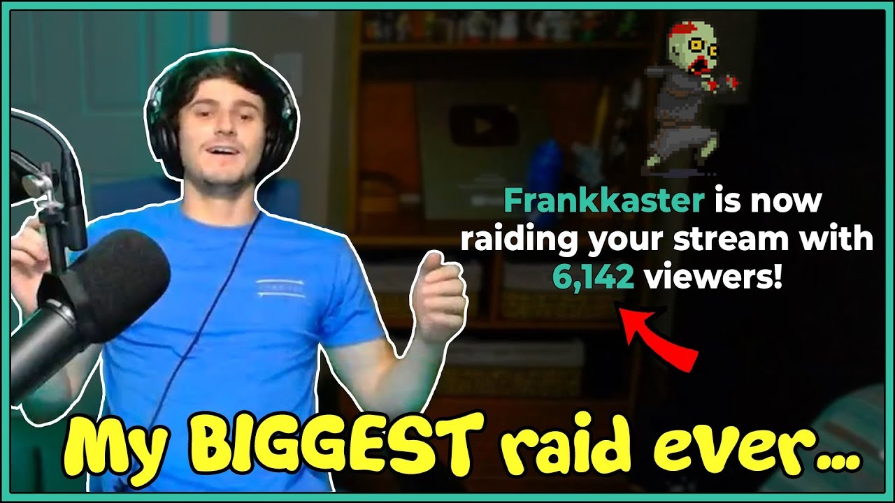 I Got A 6 000 Viewer Raid On Twitch Youtube I Got A 6 000 Viewer Raid On Twitch Youtube