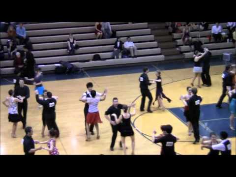 Bronze American Rhythm Cha Cha at the University of Michigan Competition 2011