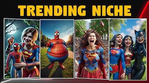 How to Make AI-Generated Superhero Stories That Get Millions of Views!